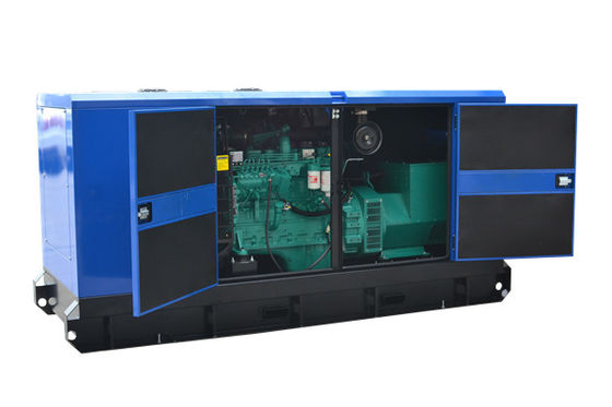 مجموعه دیزل ژنراتور کامینز 100kva برای خانه بی صدا با کنترلر اعماق دریای دینام استمفورد با کیفیت بالا ارزان