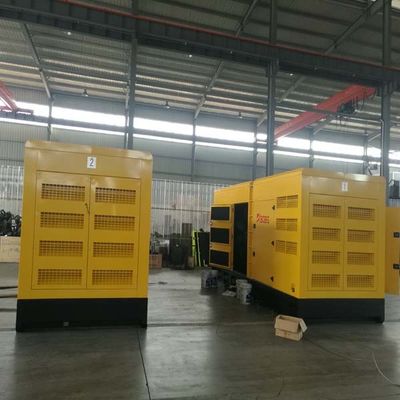 GB/T2820 استاندارد 1200kw 1500kva دیزل ژنراتور کامینز AC تک فاز سه فاز