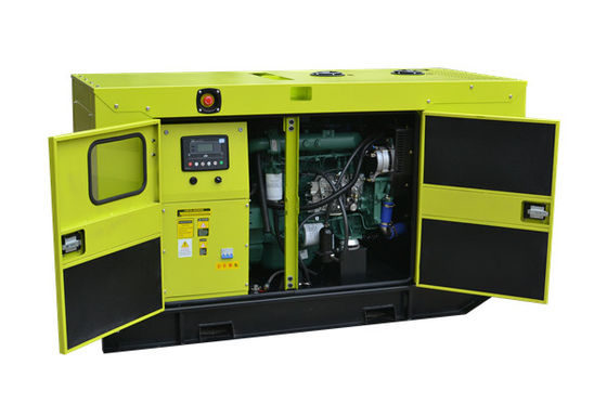 ست دیزل ژنراتور تجاری Weichai Genset 400kw 500kva رنگ سبز