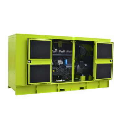 ژنراتور دیزل خاموش 375kva قدرت آماده 300kw 50 Hz موتور مدل DP126CB مناسب برای صنعتی و تجاری