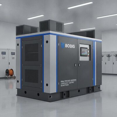 بوبیگ 650kW 700kW ژنراتورهای دیزل ژنراتور قدرت ضد صدا مجموعه ابر ساکت ژنراتورهای دیزل با قیمت پایین برای قدرت پشتیبان